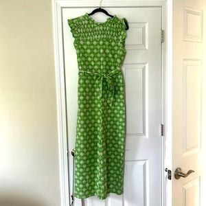 Size medium green jumpsuit